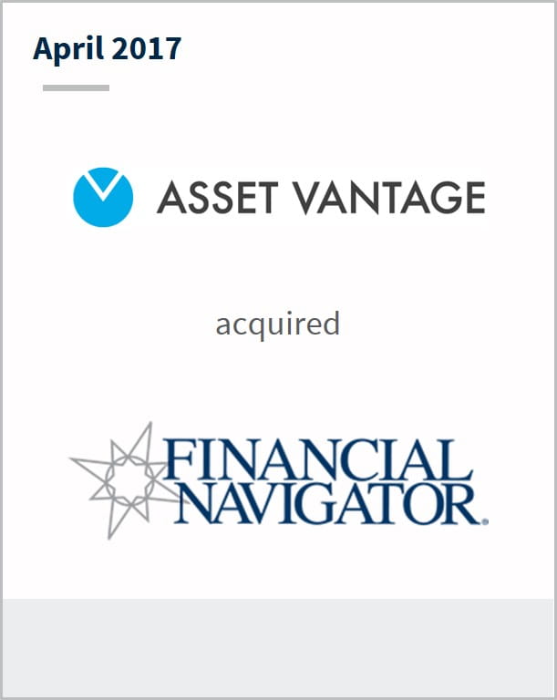 April 2017 Asset Vantage has acquired Financial Navigator
