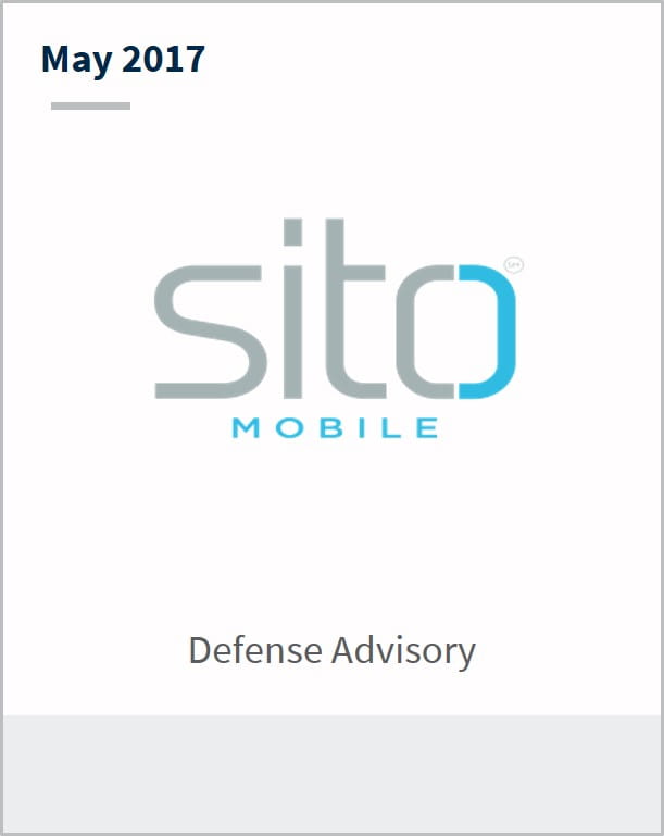 April 2017 SITO defense advisory