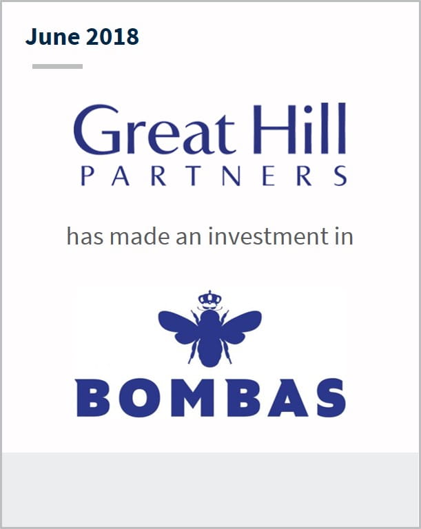 June 2018 Great Hill Partners has made an investment in Bombas