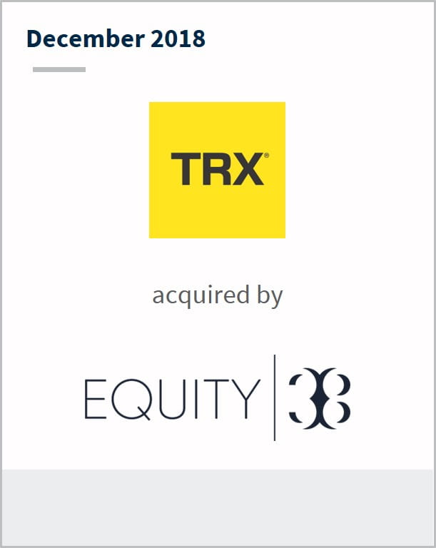 December 2018 TRX has been acquired by Equity 38