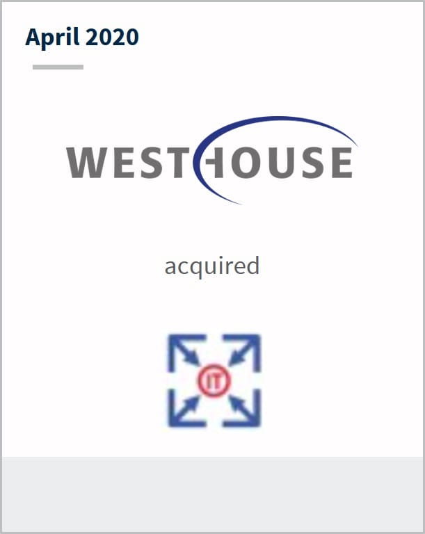 April 2020 Westhouse Group has acquired a company