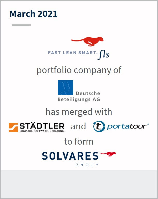 March 2021 Fast Learn Smart. FLS a portfolio company of Deutsche Beteiligungs AG has merged with multiple companies