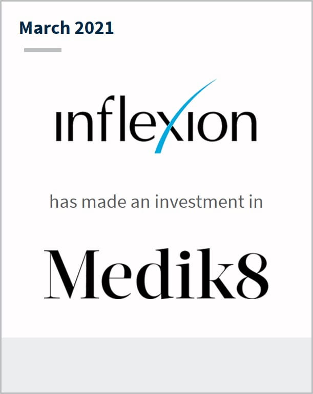 March 2021 Inflexion has made an investment in Medik8
