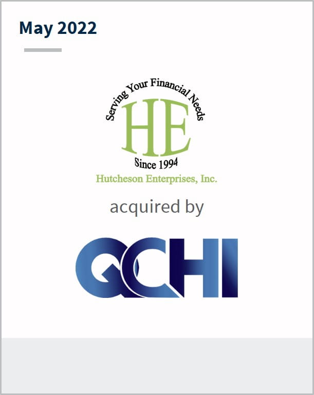 May 2022 Hutcheson Enterprises Inc., has been acquired by QCHI