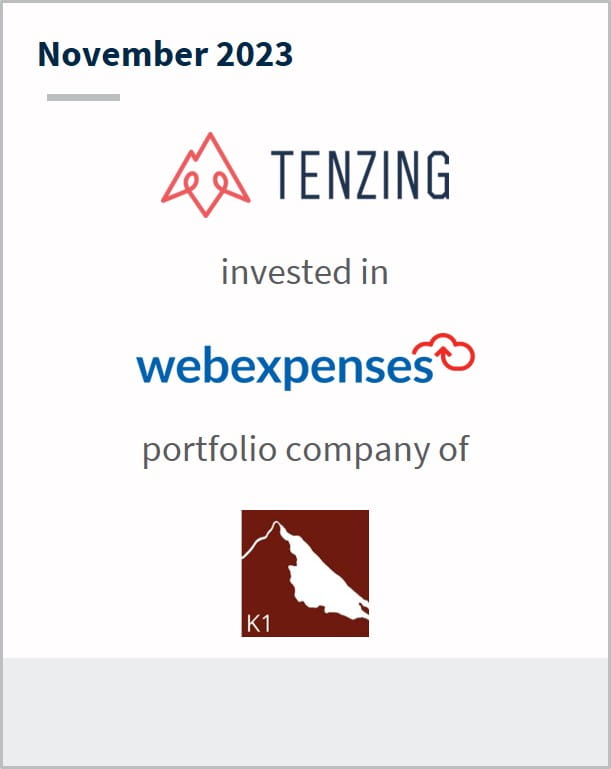 Tenzing portfolio company of Tenzing acquired portfolio company of Elmo